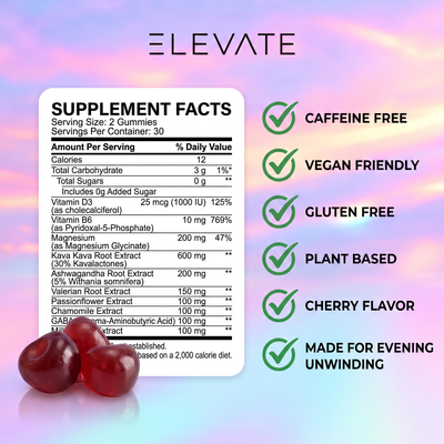 Elevate Relax Gummies